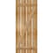 Ekena Millwork Spaced Board-n-Batten Shutters w/Z-Bar, Rough Sawn Western Red Cedar, 23W x 56H, PR RBS06Z23X056RWR - alternate 2